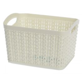 600px_Kosz prostokątny WILLOW 1,5l 22784 biały