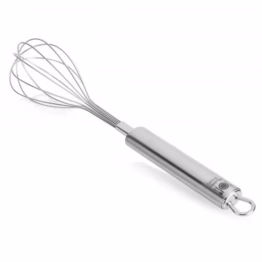 Stiilne metallist vispel H&T 30cm (SKU: HT3004) toiduvalmistamiseks. Ideaalne köögitarvik.