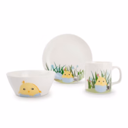 Laste lauanõude komplekt Baby Chick