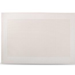 Lauamatt 45x30 cm valge