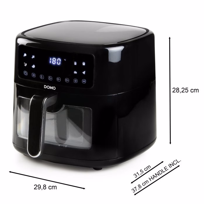Kuumaõhu fritüür Domo 6L, must - Image 6