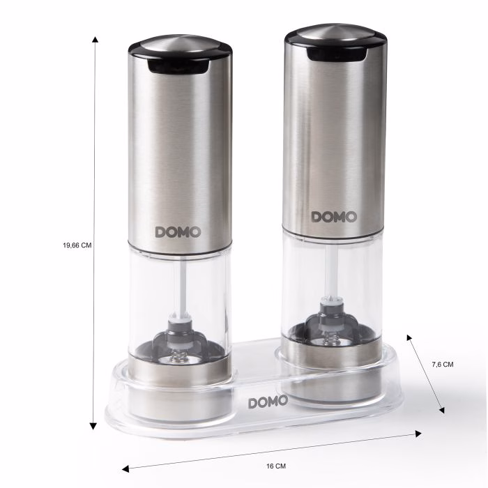 Elektriline soola- ja pipraveski Domo, laetav - Image 9