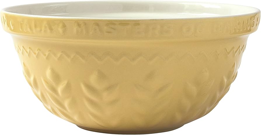 Kollane keraamiline kauss 30cm läbimõõduga ja 5l mahutavusega. SKU 10B31386. Serveerimiskauss.