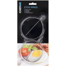 Munavormid 2tk Chef Aid (SKU 10E05431) keedetud munade vormimiseks, köögitarvikud.
