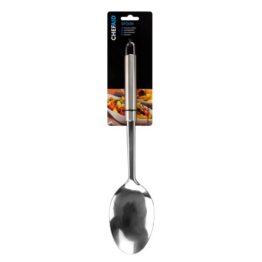 Lusikas Chef Aid, metall (SKU 10E10432). Vastupidav metallist köögilusikas toiduvalmistamiseks.