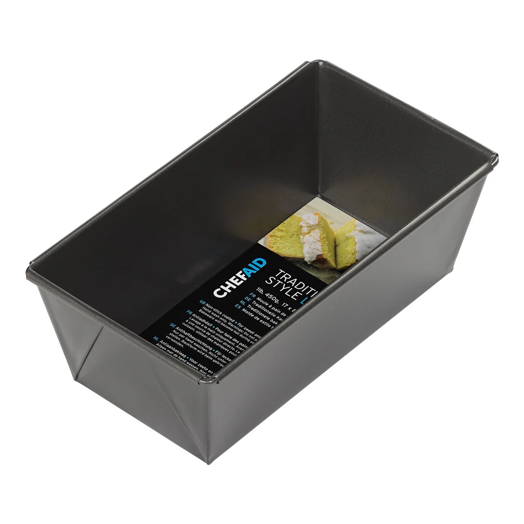 10E10620 Keeksivorm 20x10,5x7cm Chef Aid, SKU 10E10620. Metallist küpsetusvorm leibadele ja keeksidele.