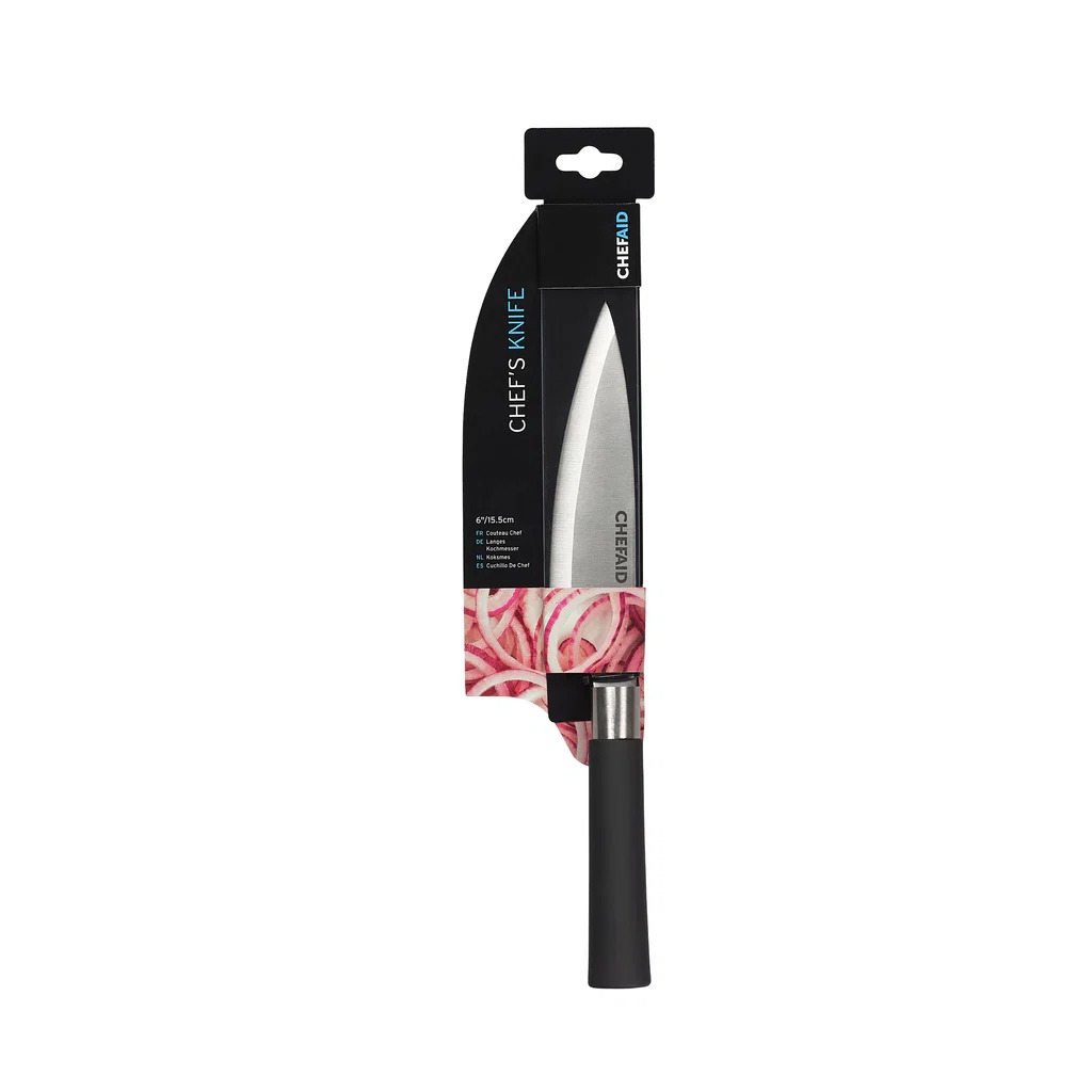 Kokanuga 15,5cm Chef Aid chef's knife. SKU 10E11270. Kitchen cutlery for professional use.