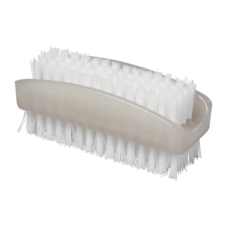 Küünehari Elliott kahepoolne (SKU 10F00149). Ergonoomiline hari küünte ja käte puhastamiseks.