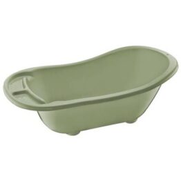 Lastevann 50l korgiga, SKU 12004. Valge plastikust vann lastele.
