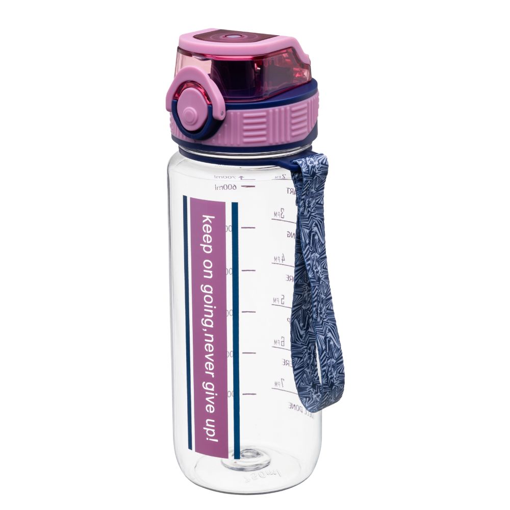 Joogipudel 750ml, paelaga (SKU: 13981WZ2). Korduvkasutatav veepudel sportimiseks ja igapäevaks.