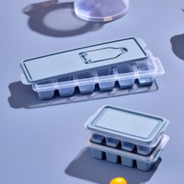 Jääkuubikute vorm kaanega 25,3x8,9x3,9cm, SKU 16014. Jäävorm kööki.