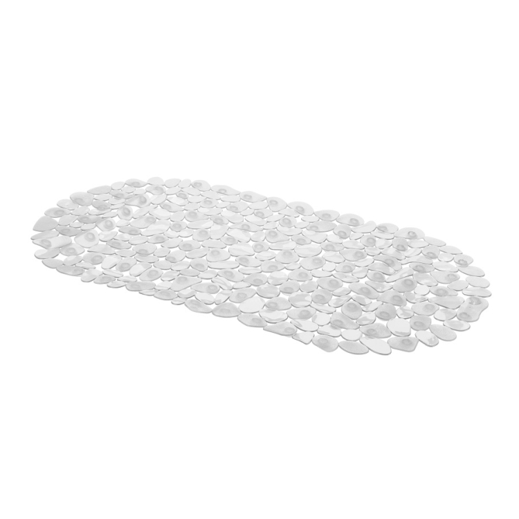 Läbipaistev libisemisvastane vannimatt 35x68cm, SKU 28824. Ideaalne vannitoa turvamatt.