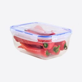 Säilituskarp hermeetiline 4000ml, piklik, toiduainete hoidmiseks, SKU 30115
