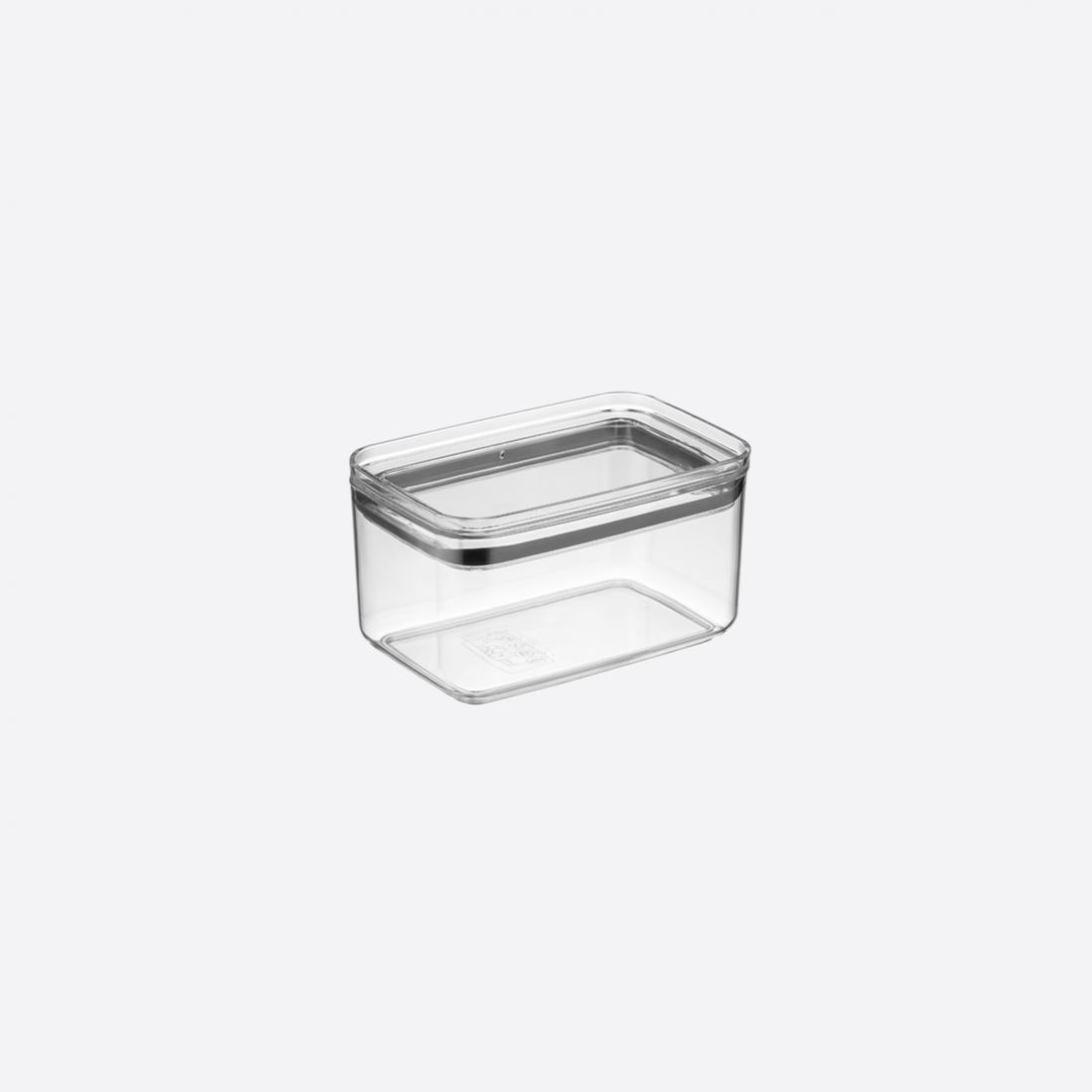 Kuivainepurk Chef 1l, SKU 31160. Läbipaistev toiduhoiupurk kööki, mõõtmed 10,5x16x8,5cm.