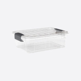 Hoiukast 7l/36X25X11,5cm Lock&Keep (SKU 33104) läbipaistva kaanega säilituskast.