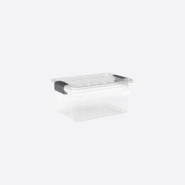 Hoiukast 1,75l/14x20,4x9,7cm Lock&Keep, SKU 33111, läbipaistev hoiukarp