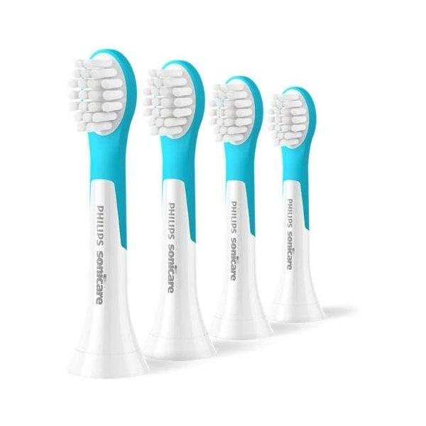 Sonicare for Kids asendusharjapead 4tk (HX6034/90) lastele, elektriliste hambaharjade tarvikud