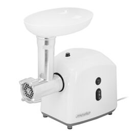 Valge Mesko 1500W hakklihamasin MS4805 köögitehnika kategooriast, valmis liha jahvatamiseks.